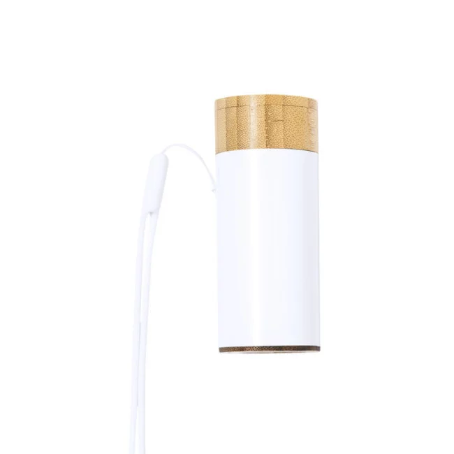 Écouteurs publicitaire Power Bank Lac 