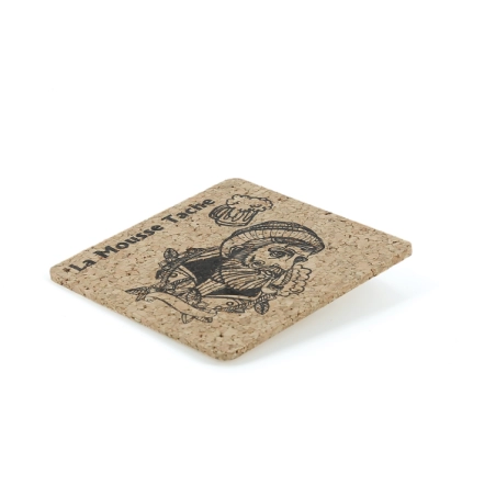 Sous-bock en liège Made in France 