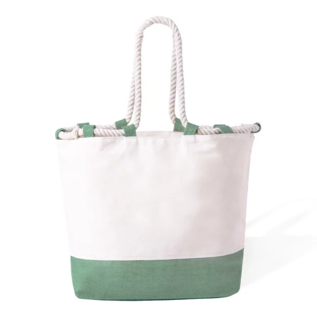 Sac publicitaire coton et jute Belesi 