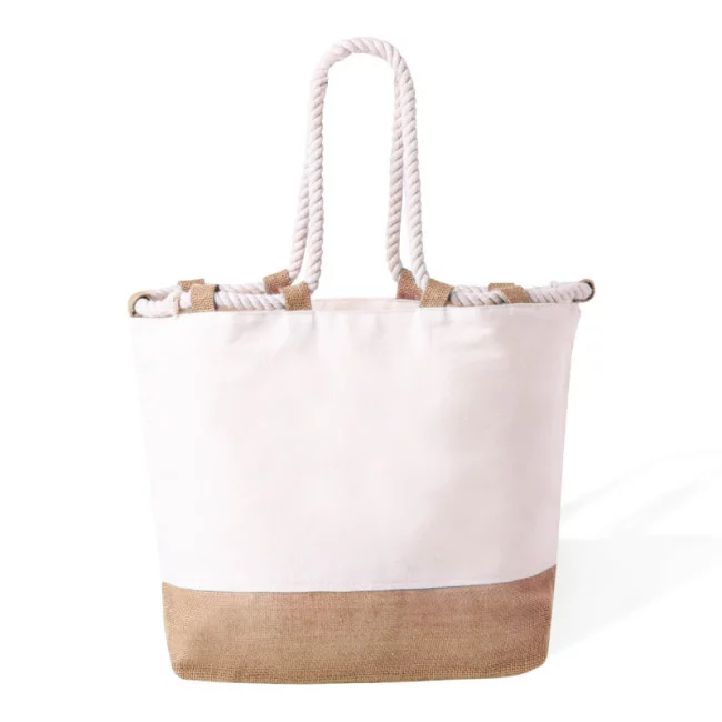 Sac publicitaire coton et jute Belesi 