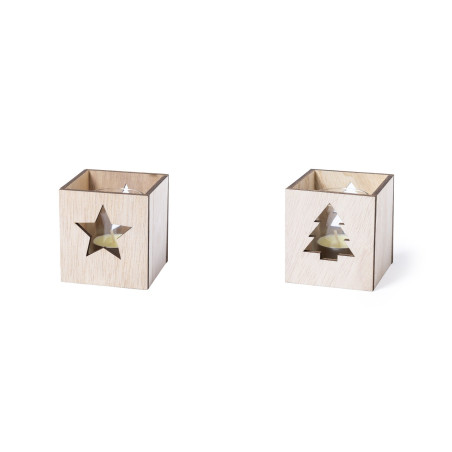 Bougie publicitaire aromatique Keylax 