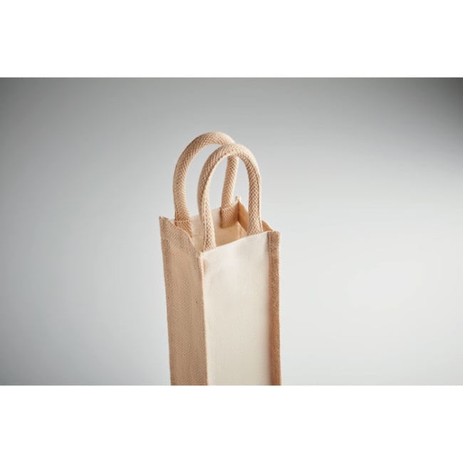 Sac cadeau en toile de jute Vino