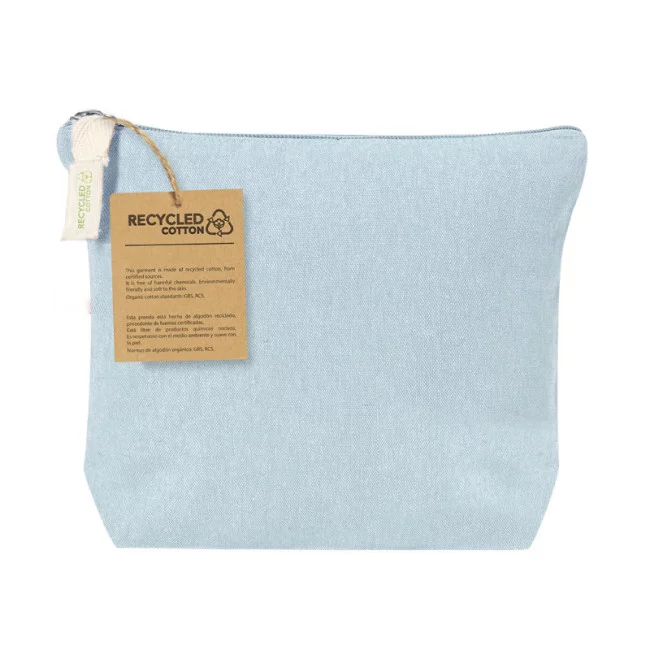 Trousse personnalisée en coton recyclé Belix