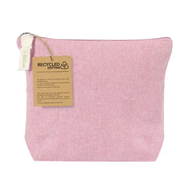Trousse personnalisée en coton recyclé Belix