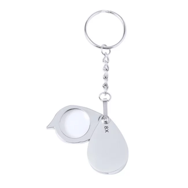 Loupe Porte-Clés Personnalisée Kitins 8x 
