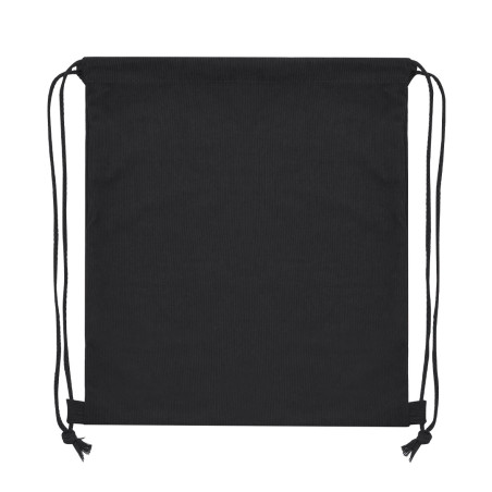 Sac cordon en velour côtelé Azurax 