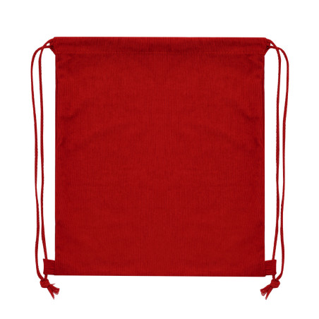 Sac cordon en velour côtelé Azurax 