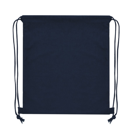 Sac cordon en velour côtelé Azurax 