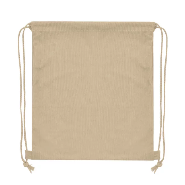 Sac cordon en velour côtelé Azurax