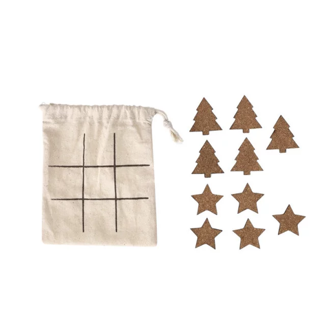 Jeu de morpion de Noël publicitaire Bronso 