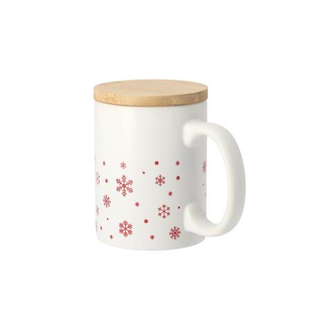 Tasse publicitaire avec couvercle Helogran 