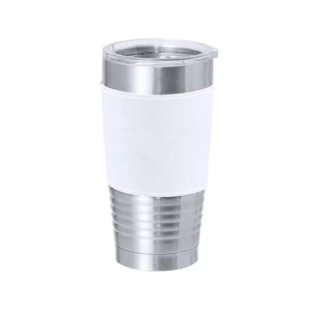 Mug de voyage publicitaire isotherme Zuncex 420 ml 