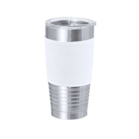 Mug de voyage publicitaire isotherme Zuncex 420 ml 