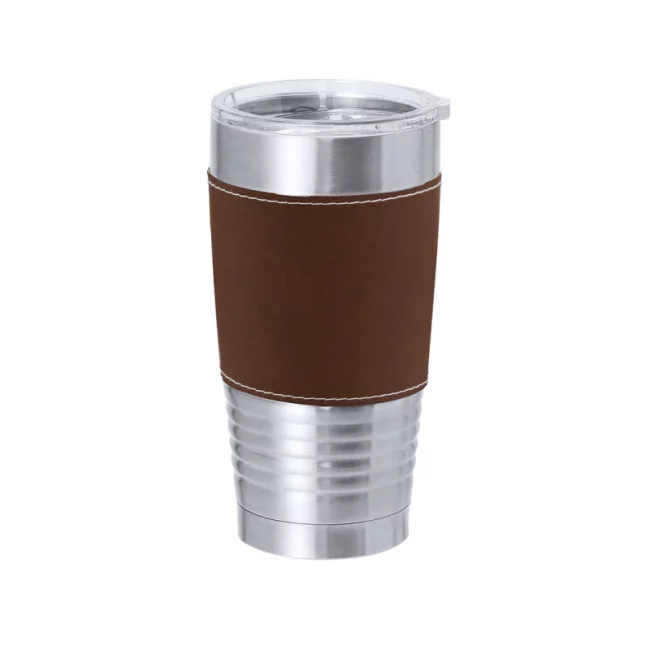 Mug de voyage publicitaire isotherme Zuncex 420 ml 