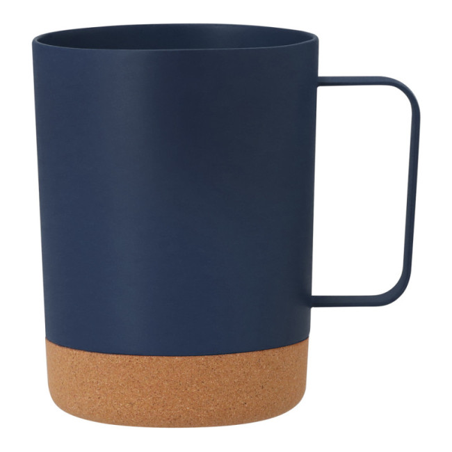 Mug avec base liège publicitaire Jurgen 400 ml 