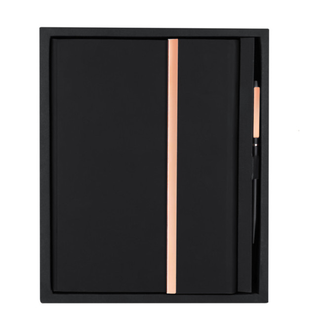 Ensemble carnet et stylo en aluminium recyclé Kassex 