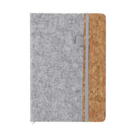 Carnet personnalisé feutre et liège Driscol 