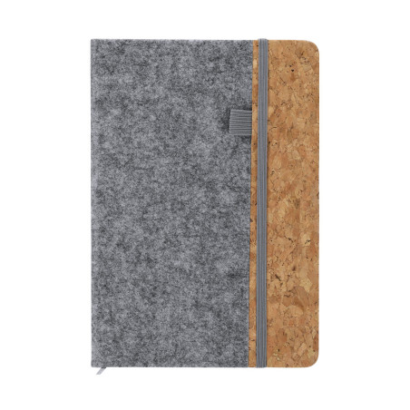 Carnet personnalisé feutre et liège Driscol 