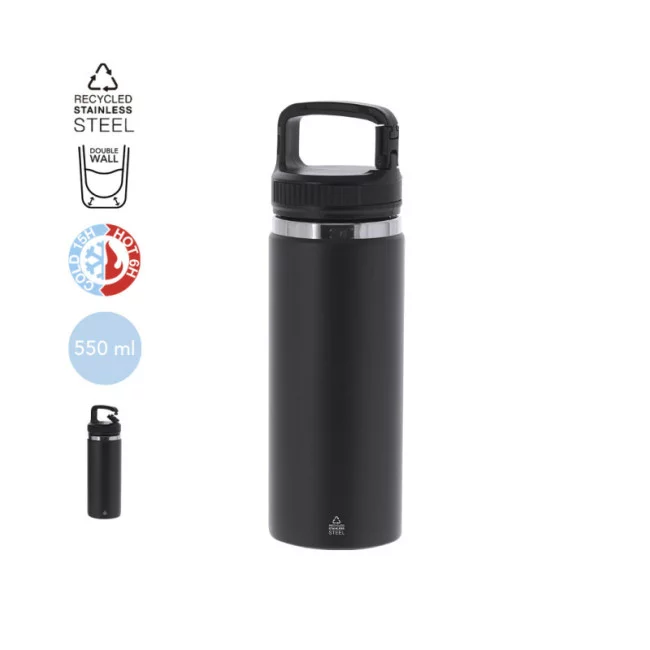 Gourde isotherme personnalisée Nabrax 550 ml 