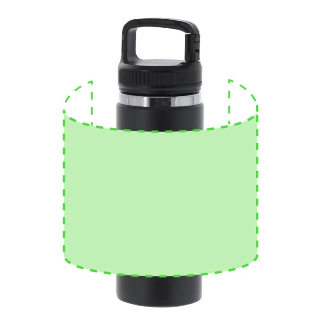 Gourde isotherme personnalisée Nabrax 550 ml 