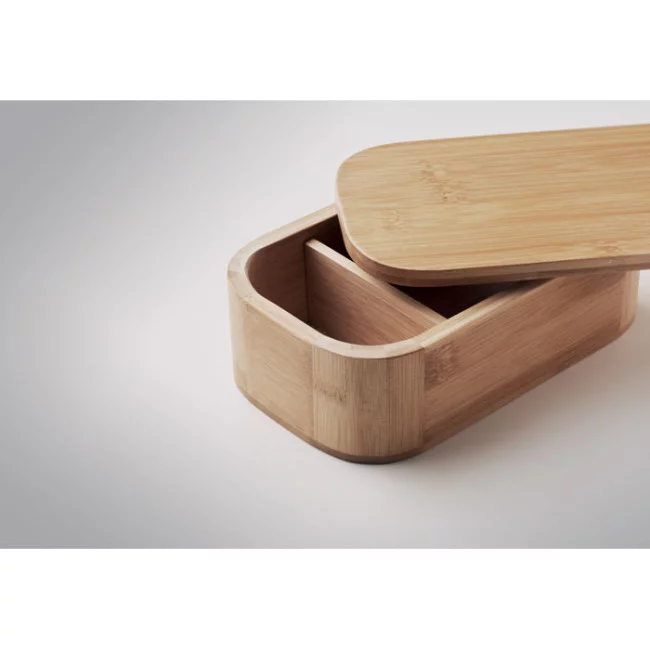 Lunch Box publicitaire bambou Laden Large 1L 