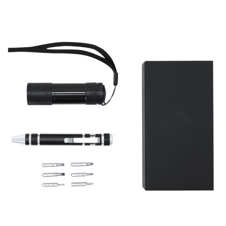 Set tournevis et lampe de poche Lipan 