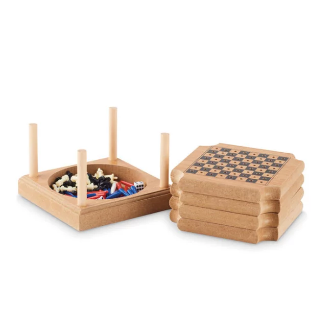 Set de 4 sous-verres en lièges Coastgame