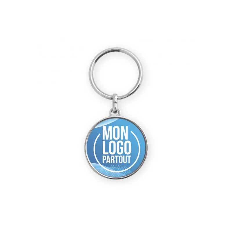 Porte-clés publicitaire made in France Ronde - couv