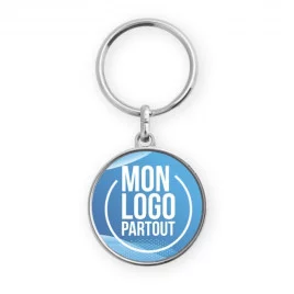 Porte-clés publicitaire made in France Ronde - couv