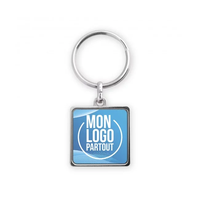 Porte-clés publicitaire made in France Carré Porte-clés publicitaire made in France Carré - couv