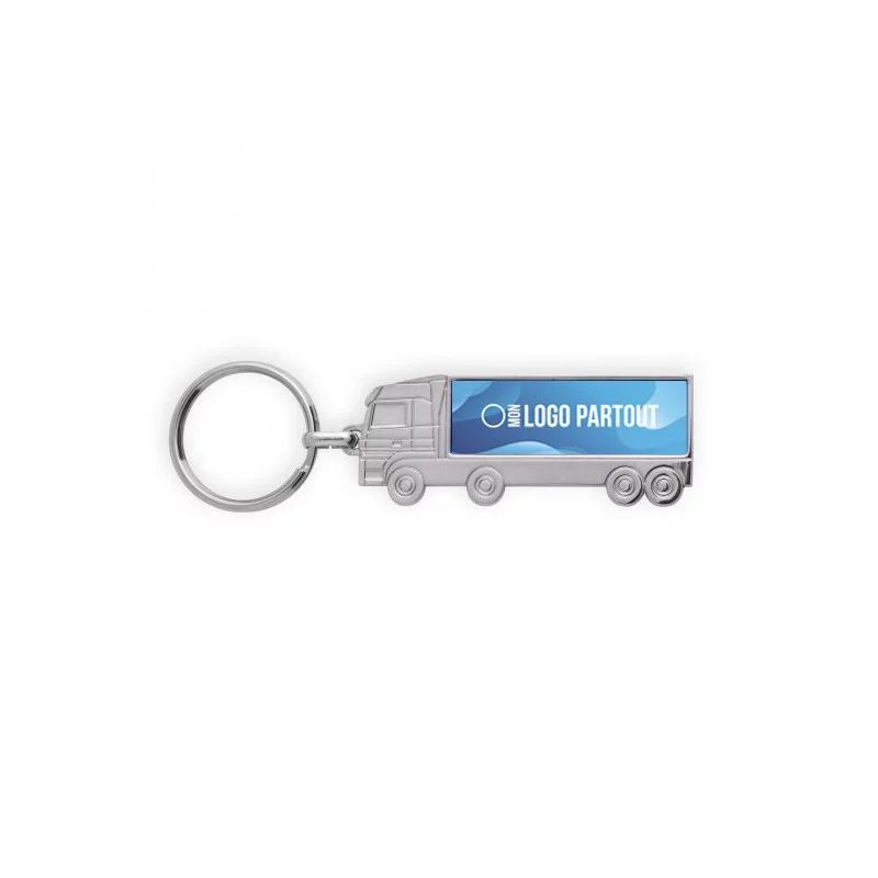 Porte-clés publicitaire made in France Camion - couv