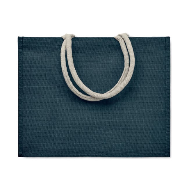 Sac shopping publicitaire en jute Aura 