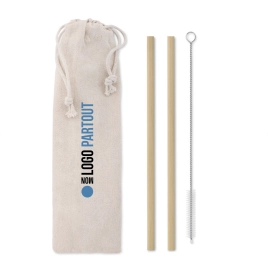 Pailles réutilisables en...