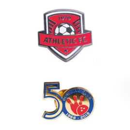 Pin’s Publicitaire Premium en forme personnalisée - couv