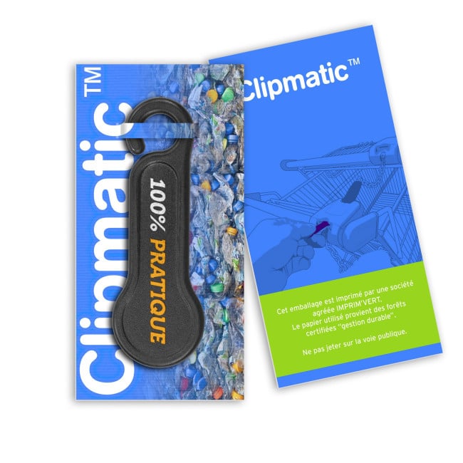 Porte-clés jeton personnalisé Clipmatic ®