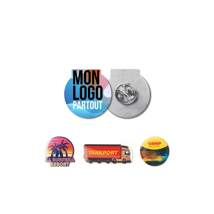 Pin’s Publicitaire Marquage Quadri - couv