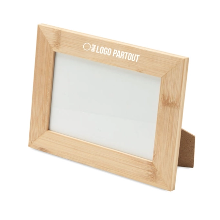 Cadre photo personnalisé en bambou Gazo 