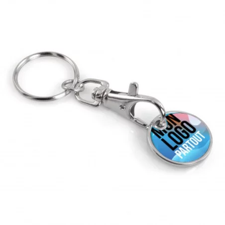 Porte-Clés Jeton Publicitaire One Porte-Clés Jeton Publicitaire One - Couv