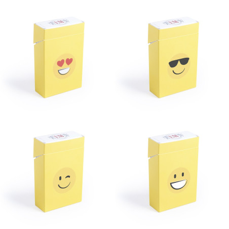 Etui paquet de cigarettes smiley 