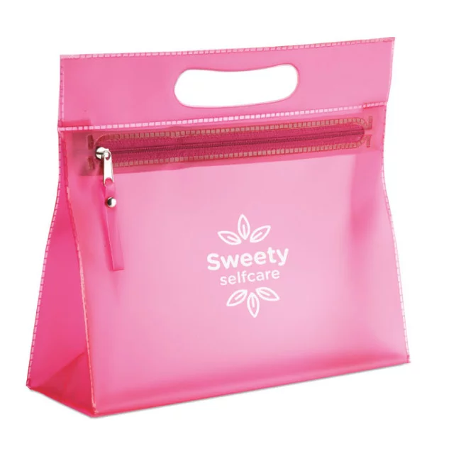 Trousse transparente publicitaire Moon