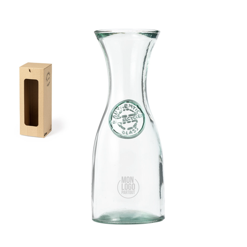Carafe en verre recyclé...