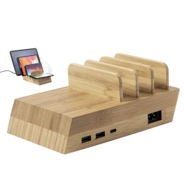 Hub de changement en bambou...