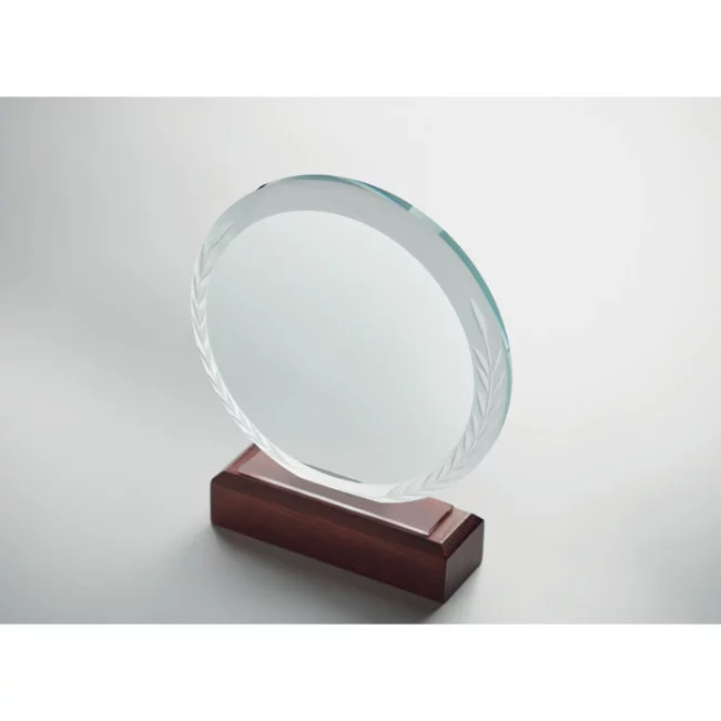 Trophée publicitaire en cristal Keen 
