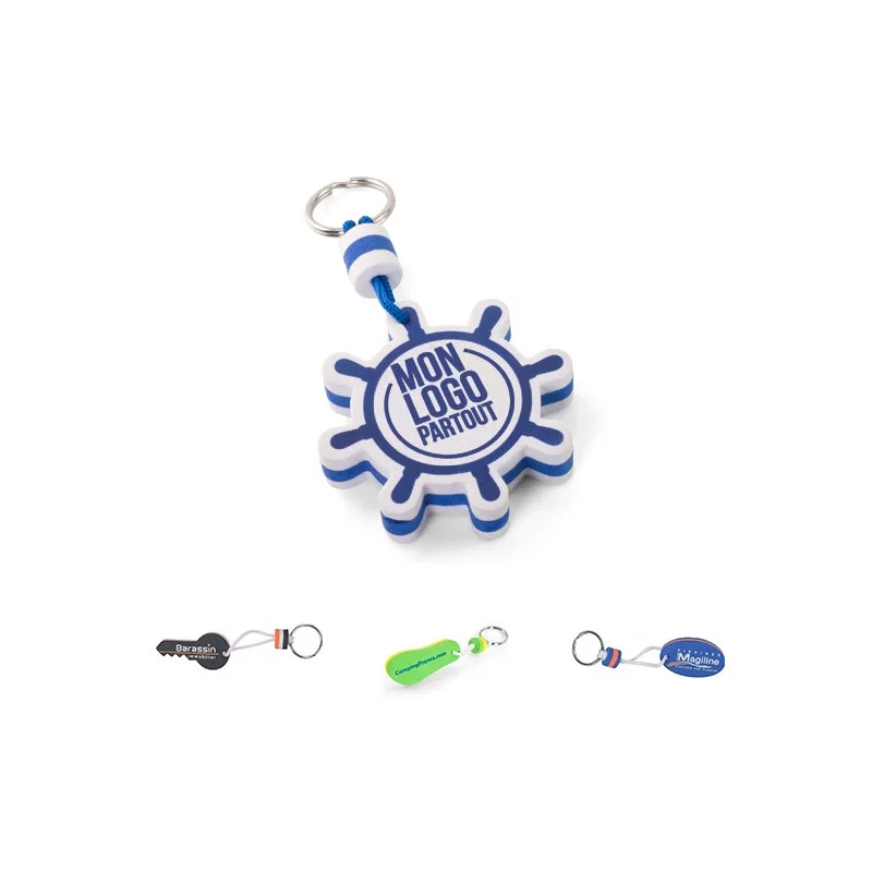 Porte-clés Flottant Personnalisable Sur-Mesure - couv