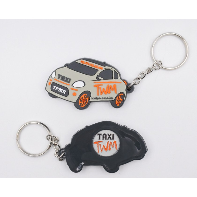 Porte-Clés Jeton Publicitaire Sur-Mesure FLEXY 