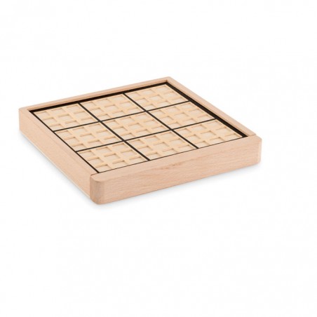 Sudoku publicitaire en bois 