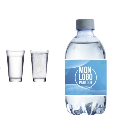 Bouteille d'eau personnalisable Acqua 33 cl 