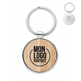 Porte-clés Bambou & métal...