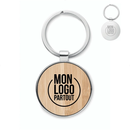Porte-clés Bambou & métal Ballarat 