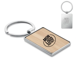 Porte-clés Bambou & métal...